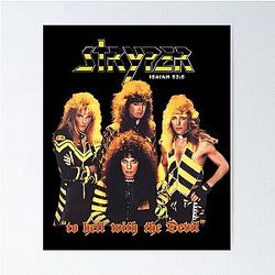 Hard Rock Band Stryper Poster
