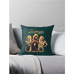 Hard Rock Band Stryper    Throw Pillow