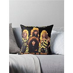 Hard Rock Band Stryper Throw Pillow