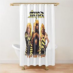 Stryper To Hell With The Devil  	 Shower Curtain
