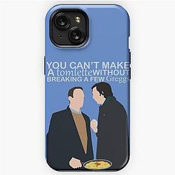 tom and greg from succession poster iPhone Tough Case