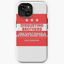Disgusting Brothers Tom and Greg Succession iPhone Tough Case