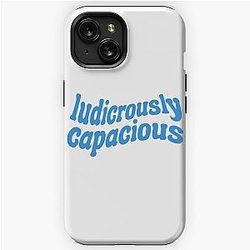 Ludicrously Capacious Logo - Succession Quote iPhone Tough Case