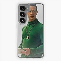 Kendall Roy Succession Green Turtle Neck Samsung Galaxy Soft Case