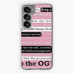 Succession Quotes Samsung Galaxy Soft Case
