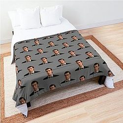 Greg from Succession  Comforter