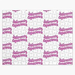 Ludicrously Capacious - Succession Quote Jigsaw Puzzle