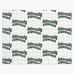 Ludicrously Capacious Green Logo - Succession Jigsaw Puzzle