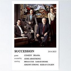 Succession (2018-2023) Poster