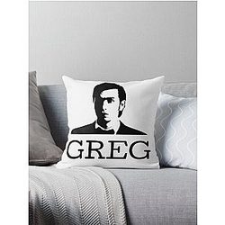 Greg from Succession Throw Pillow