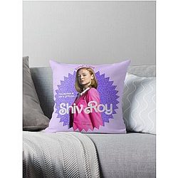 Shiv Roy Succession HBO Barbie Greta Gerwig Throw Pillow