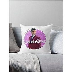 Cousin Greg Succession Barbie Greta Gerwig Throw Pillow