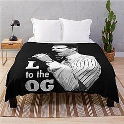 L to the OG - Succession   Throw Blanket
