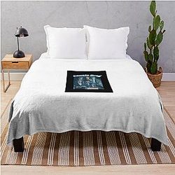 Cousin Greg Succession Vintage Print Throw Blanket