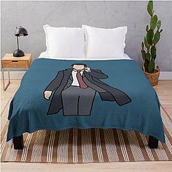 kendall succession Throw Blanket