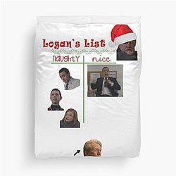 Succession Christmas Duvet Cover