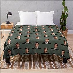 Greg from Succession  Throw Blanket