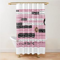 Succession Quotes Shower Curtain