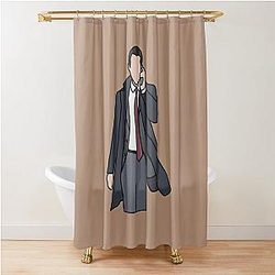 kendall succession Shower Curtain
