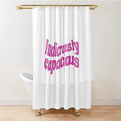 Ludicrously Capacious - Succession Quote Shower Curtain