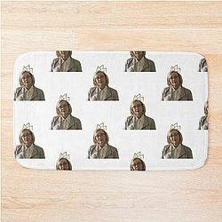 Gerri From Succession With A Crown Bath Mat