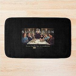 succession merch Succession Roy Family Adult Short Sleeve T-Shirt Bath Mat