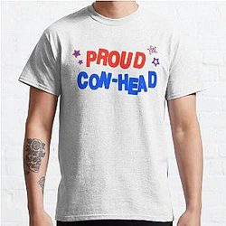 Proud Con-head Succession Design Classic T-Shirt