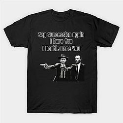Succession Say Again I Dare You Classic T-Shirt