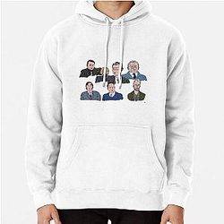 Portrait Of Succession Pullover Hoodie