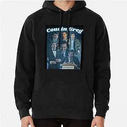 Cousin Greg Succession Vintage Print Pullover Hoodie