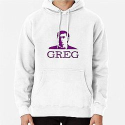 Greg from Succession (Purple) Pullover Hoodie