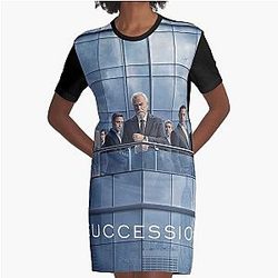Succession  Graphic T-Shirt Dress