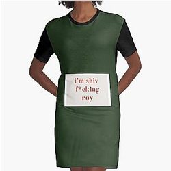 shiv roy - succession  Mug Graphic T-Shirt Dress