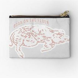 "Boar On The Floor" Succession Design Zipper Pouch