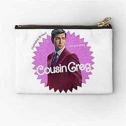 Cousin Greg Succession Barbie Greta Gerwig Zipper Pouch