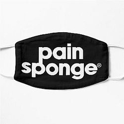 Pain Sponge ® WHITE [Tom Wambsgans - Succession] Flat Mask