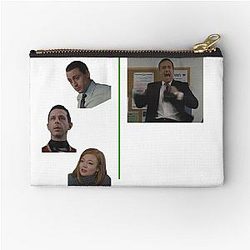 Succession Christmas Zipper Pouch