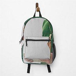 Kendall Roy Succession Green Turtle Neck Backpack