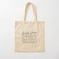 Ludicrously Capacious bag Tom Succession Cotton Tote Bag