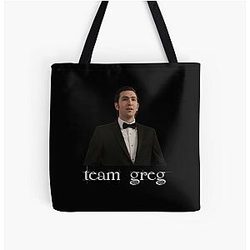 Team Gregory Hirsch Succession All Over Print Tote Bag