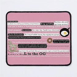 Succession Quotes Mouse Pad