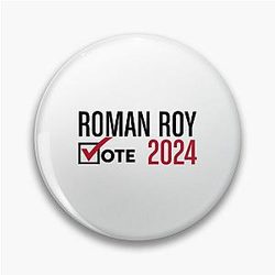 Roman Roy Succession Political Campaign  Pin