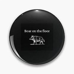 Boar on the floor succession  Pin