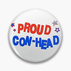 Proud Con-head Succession Design Pin