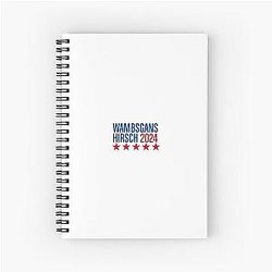 Tom Wambsgans Greg Hirsch Succession Political Campaign  Spiral Notebook