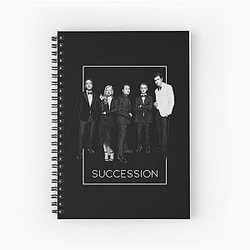 Succession Poster Spiral Notebook