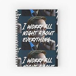 Succession Tom Wambsgans Spiral Notebook