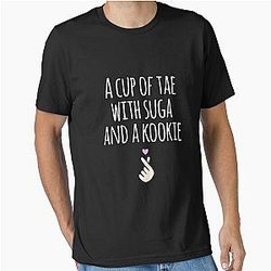 Eine Tasse Tae mit Suga BTS Classic Essential T-Shirt