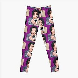 BTS Kamera Halbe Leggings