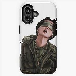 Agust D Suga Anime Design iPhone Case